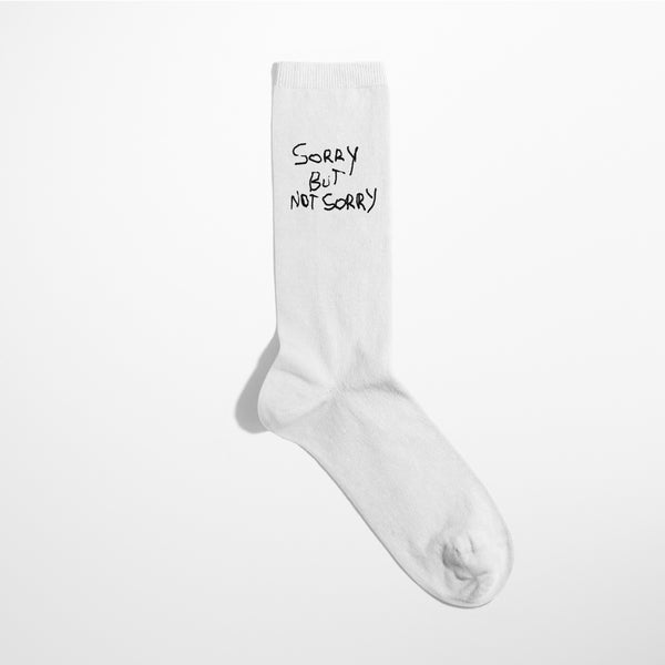 SoRrY BuT NoT SoRry Socks